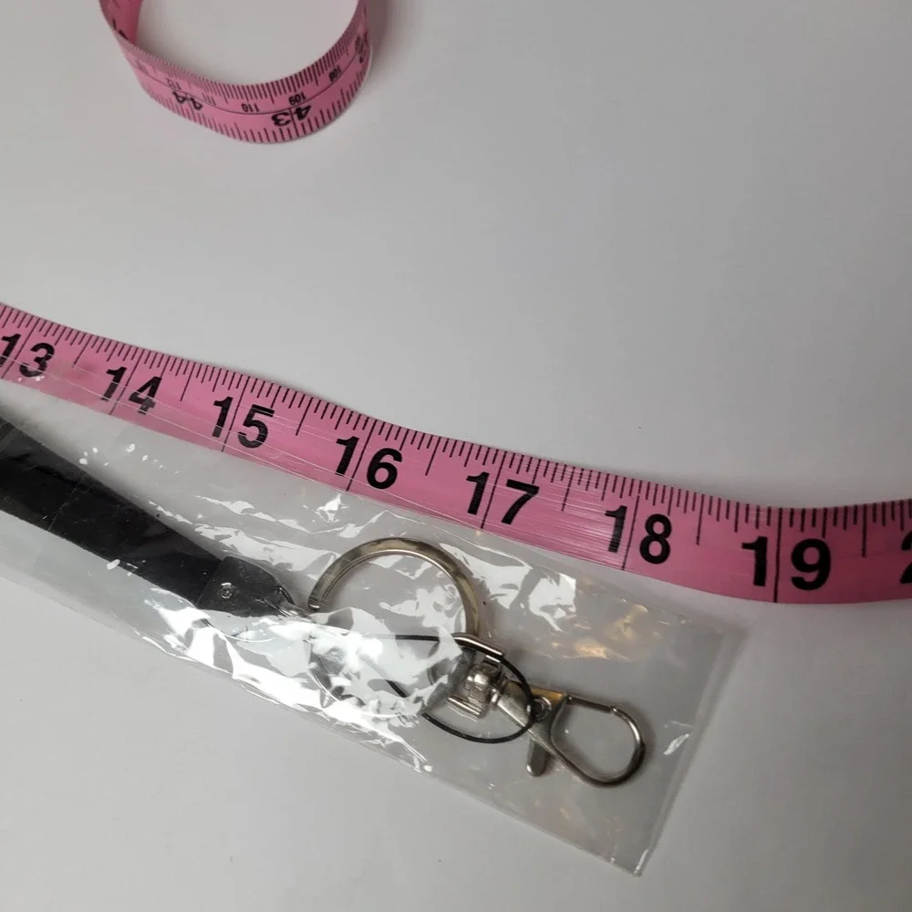 Unbranded Lanyard Unisex OS Teal NWT Rhinestone Crystal Sparkly ID Holder